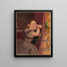 Our Pet Polly - Louis Prang — framed artwork on a wall