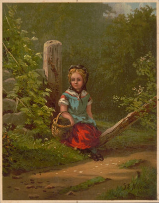 Louis Prang - Rest on the roadside.webp