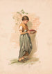 Étude Jeune fille portant un plat de baies - Louis Prang — artwork view
