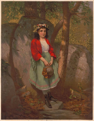 Louis Prang - The flowers in her hair.webp