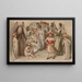 Les jours de fête - Louis Prang — framed artwork on a wall