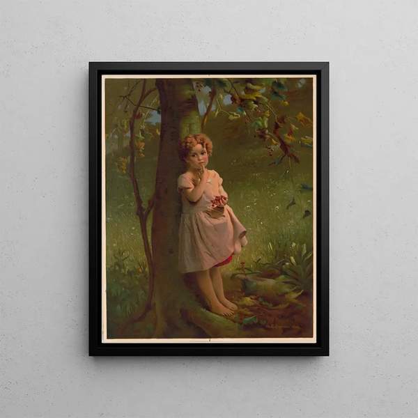Wild Fruits Painting - Louis Prang — framed artwork on a wall