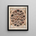 La volaille du monde: portraits de toutes les races de volailles connues - Louis Prang Co — framed artwork on a wall