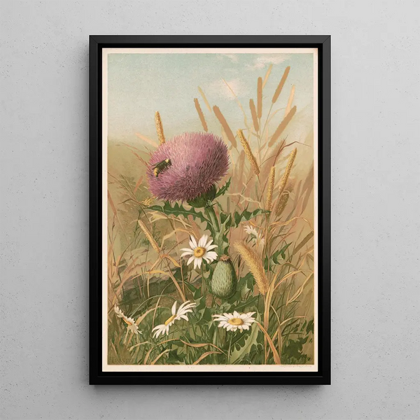 Chardon - Louis Prang Co — framed artwork on a wall