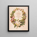 Crown No. 5 - Louis Prang Co — framed artwork on a wall