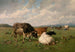Livestock in the Meadow - Louis Robbe — artwork view