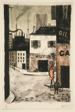 Car Painting - Louis Robert Antral — artwork view