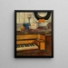 After the mourning - Louis Thévenet — framed artwork on a wall