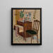 Interior Painting - Louis Thévenet — framed artwork on a wall