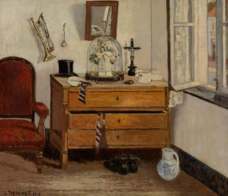 Silver Wedding Painting - Louis Thévenet — artwork view