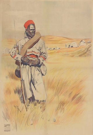 Louis Tinayre - Dioramas sur lexpdition de Madagascar scnes daprs nature par Louis Tinayre.webp