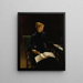 The Piano Lesson - Louis Tribout — framed artwork on a wall