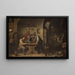 At the Tavern - Louis Urlaß — framed artwork on a wall