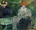 At the café by Mme Victor and Mme Suzanne Valtat - Louis Valtat — artwork view