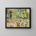 Boats in the Bois de Boulogne - Louis Valtat — framed artwork on a wall