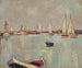 Boats and sailboats in Ouistreham - Louis Valtat — artwork view