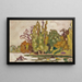 Bois de Boulogne - Louis Valtat — framed artwork on a wall