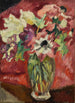 Bouquet au vase de cristal - Louis Valtat — artwork view