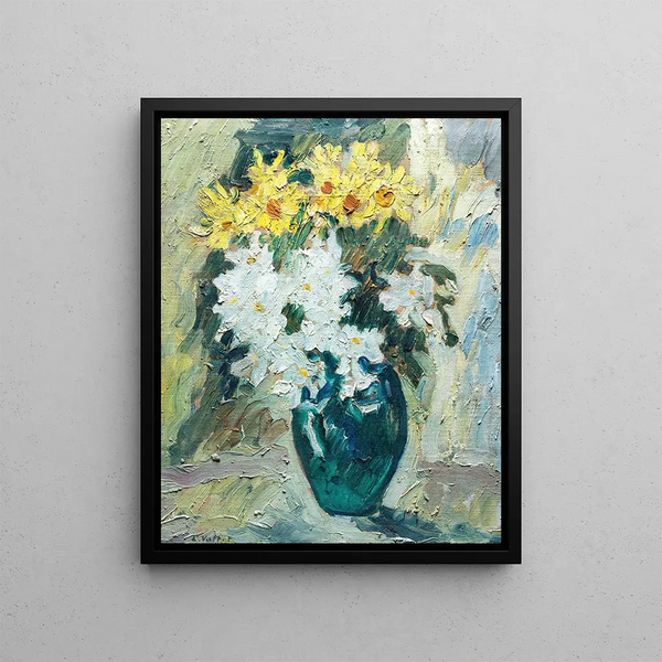 Bouquet - Louis Valtat — framed artwork on a wall
