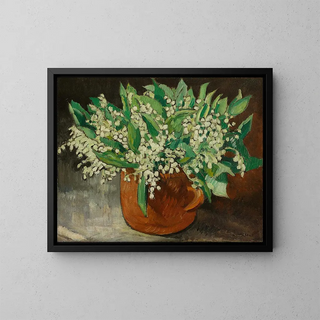 Bouquet de muguet - Louis Valtat — framed artwork on a wall