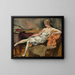 Woman in an Armchair - Louis Valtat — framed artwork on a wall