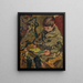 Boy Reading - Louis Valtat — framed artwork on a wall