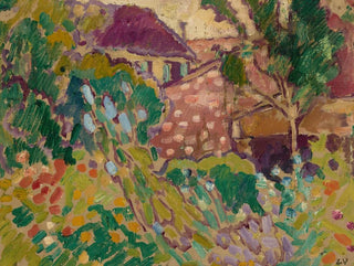 Garden of Choisel - Louis Valtat — artwork view