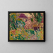 Garden of Choisel - Louis Valtat — framed artwork on a wall