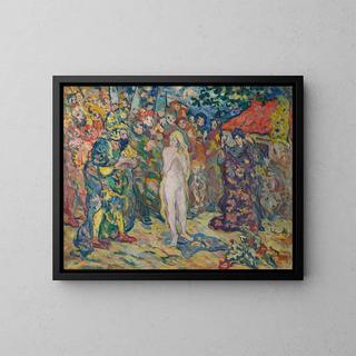 L'esclave blanche - Louis Valtat — framed artwork on a wall