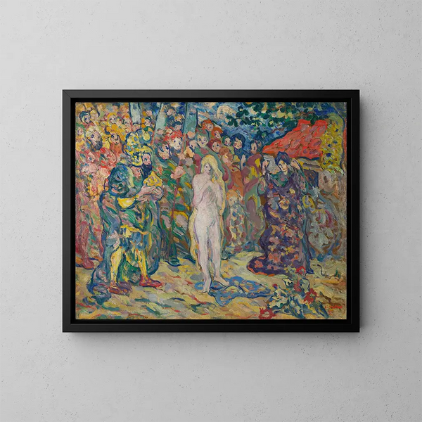 L'esclave blanche - Louis Valtat — framed artwork on a wall