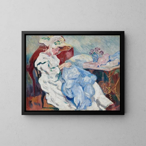 La Couture - Louis Valtat — framed artwork on a wall