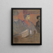 La Dame au café - Louis Valtat — framed artwork on a wall