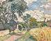 La maison au bord de la route en Normandie - Louis Valtat — artwork view