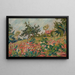 La Maison dans le jardin fleuri - Louis Valtat — framed artwork on a wall