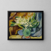The Pot of Lily of the Valley - Louis Valtat — framed artwork on a wall