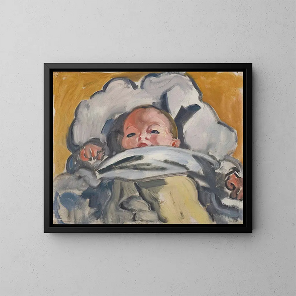 The Baby - Louis Valtat — framed artwork on a wall