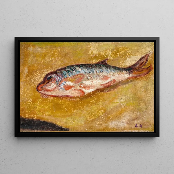 The Fish - Louis Valtat — framed artwork on a wall
