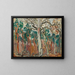 Les arbres de Sologne - Louis Valtat — framed artwork on a wall