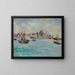 Marine Painting - Louis Valtat — framed artwork on a wall