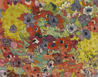 Flower Bed Painting - Louis Valtat — artwork view