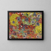 Flower Bed Painting - Louis Valtat — framed artwork on a wall