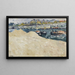 Sablières on the quays of the Seine, Paris - Louis Valtat — framed artwork on a wall