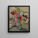 Vase avec bouquet de fleurs - Louis Valtat — framed artwork on a wall