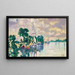 Voiliers Ouistreham - Louis Valtat — framed artwork on a wall