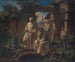 Fishing in a Monastery - Louis von Hagn — artwork view