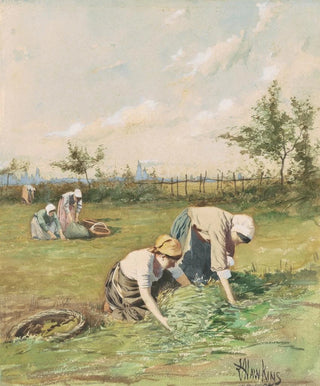 Louis Welden Hawkins - Gleaners In The Field.webp