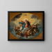 L'Assumption of Mary - Louis de Boullogne — framed artwork on a wall