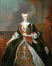 Portrait of Marie-Josèphe of Austria - Louis de Silvestre — artwork view