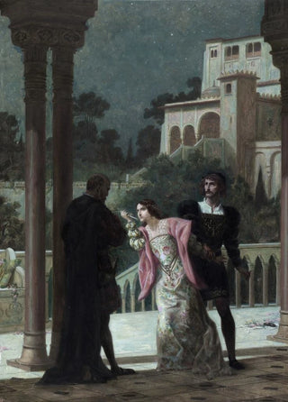 Hernani last act - Louis Édouard Fournier — artwork view