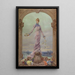 Allegory of the City of Paris - Louise Abbema — framed artwork on a wall